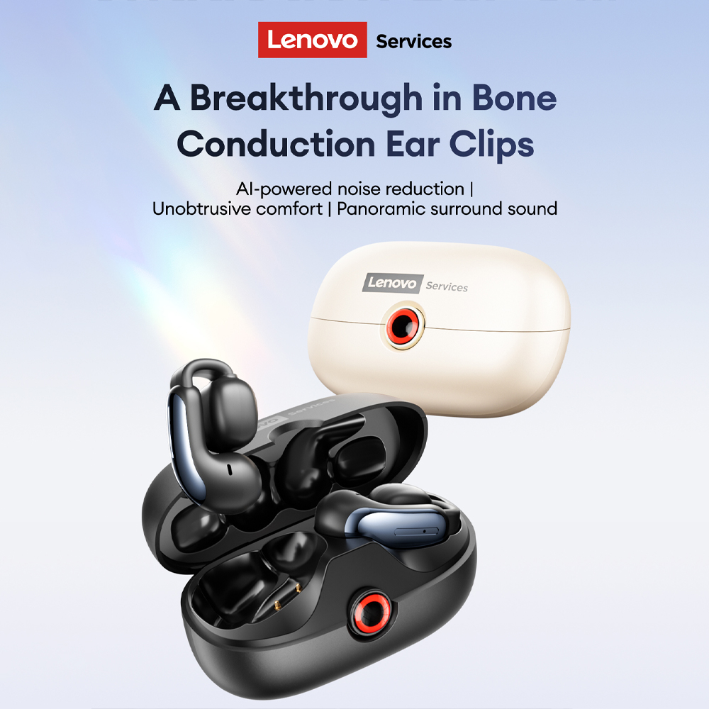 Noise Canceling Headphones - Lenovo LES-108 Наушники с костной проводимостью