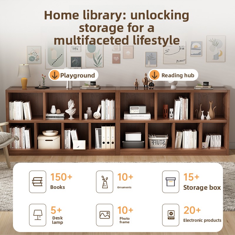Bookcase Wood Shelf - Книжная полка Книжный шкаф Напольная полка
