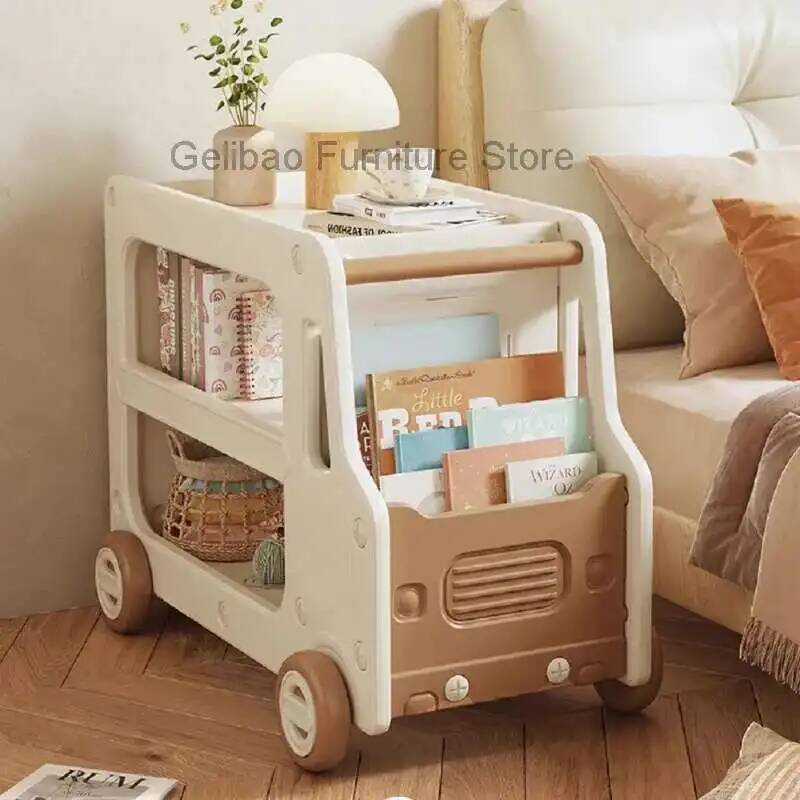 Bookcase Wood Shelf - Книжный шкаф Монтессори, книжная полка, библиотека,