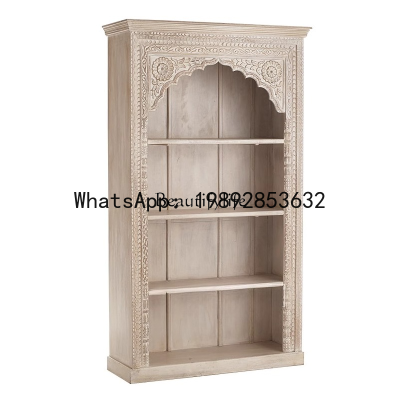 Американский винтажный книжный – обзор и цена Bookcase Wood Shelf