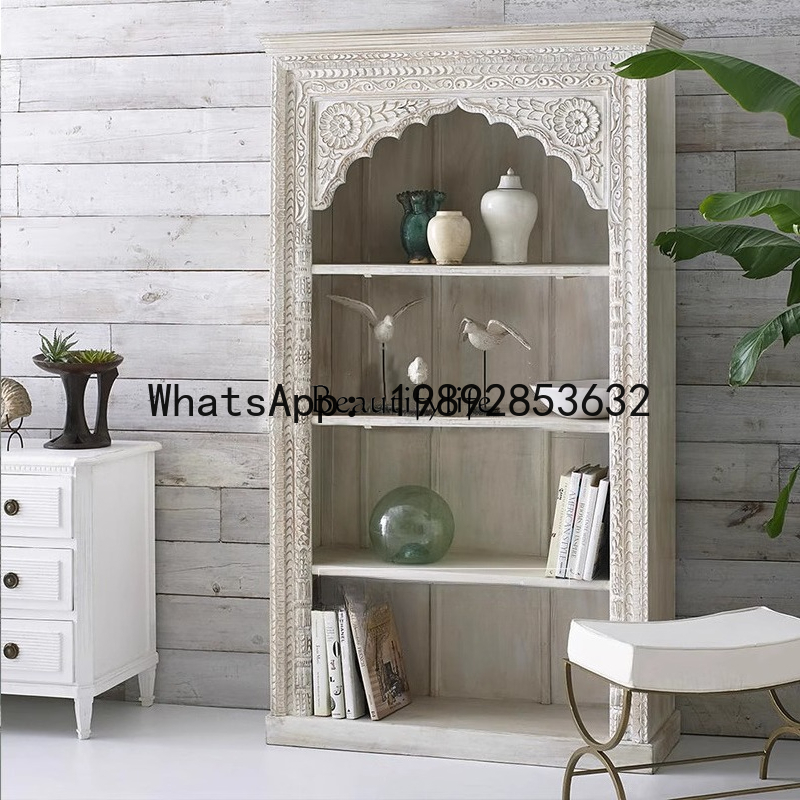 Американский винтажный книжный – обзор и цена Bookcase Wood Shelf