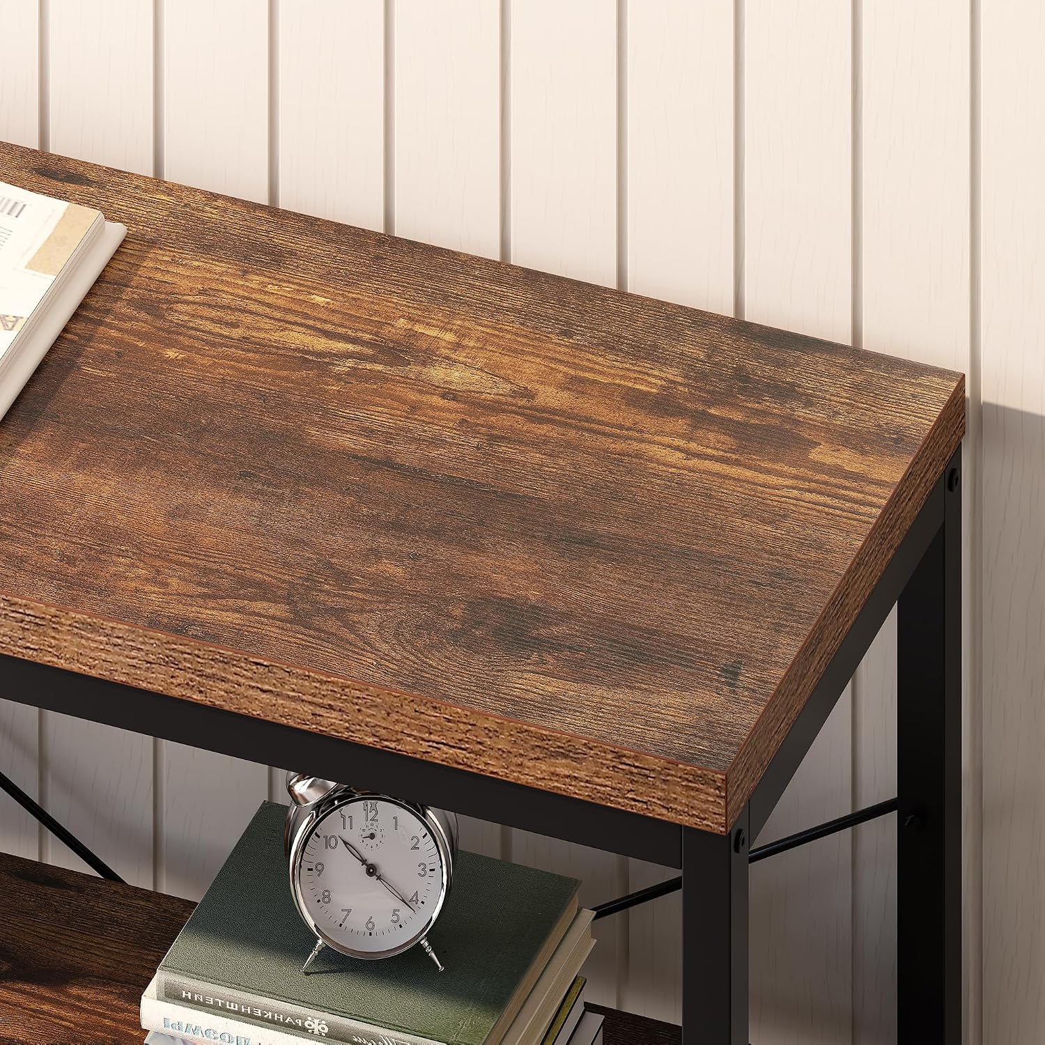 Трехъярусный промышленный книж – обзор и цена Bookcase Wood Shelf