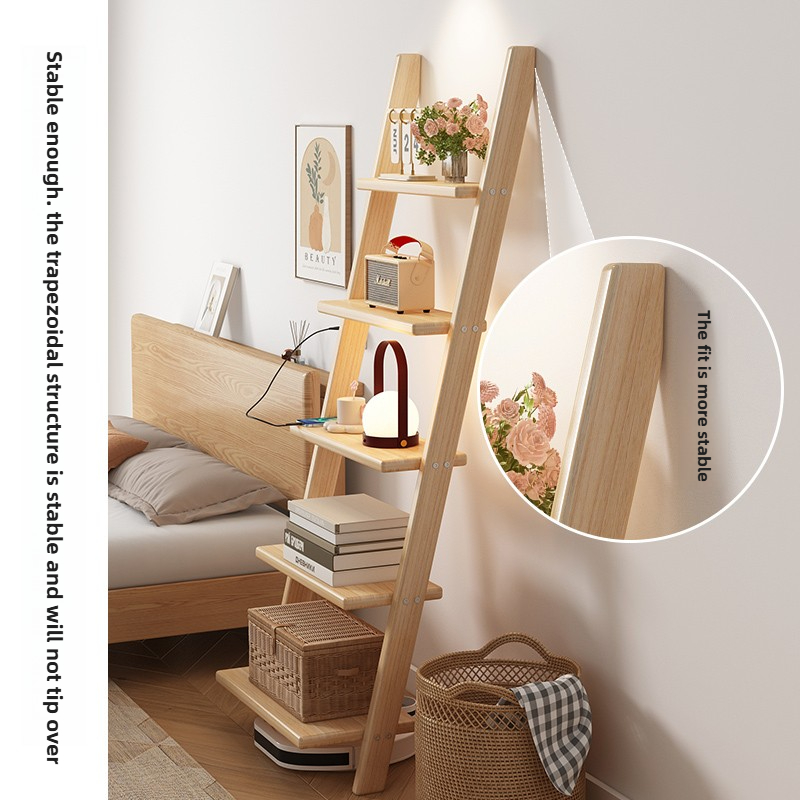 ‌ Настенная полка из цельного  – обзор и цена Bookcase Wood Shelf
