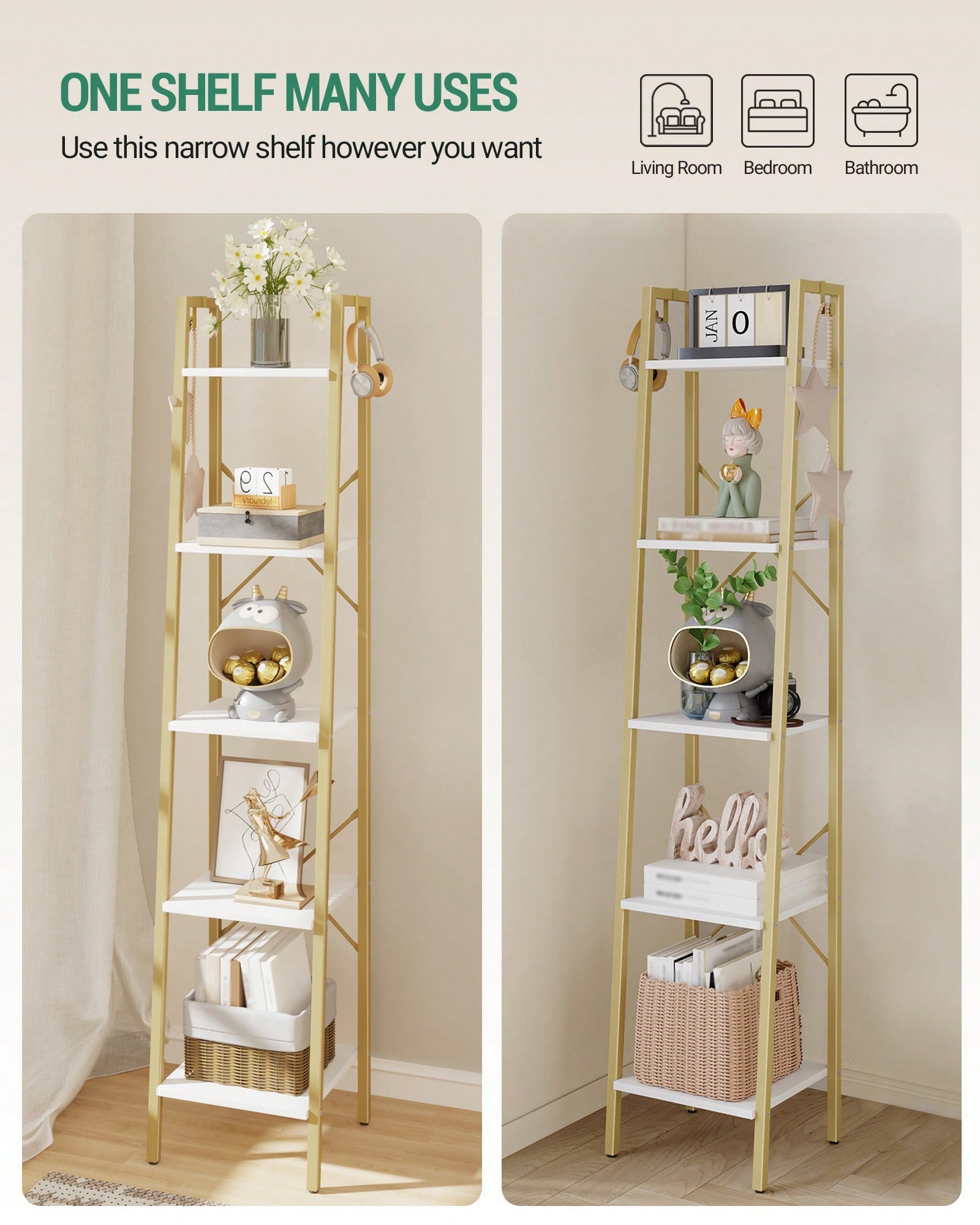 5-ярусный стеллаж-лестница в с – обзор и цена Bookcase Wood Shelf