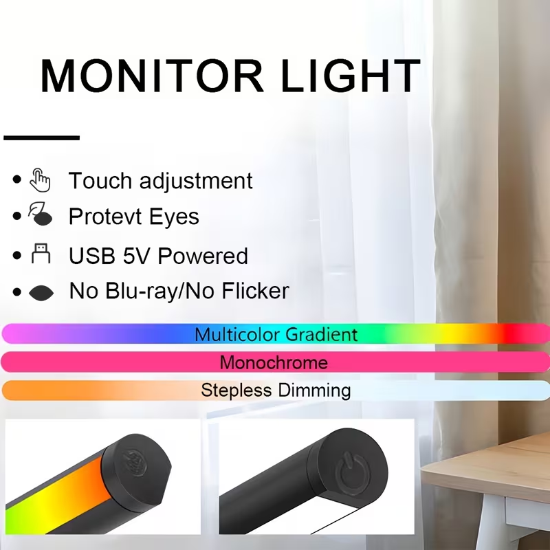 Светодиодная подсветка для мон – обзор и цена Home Office Setup Ideas