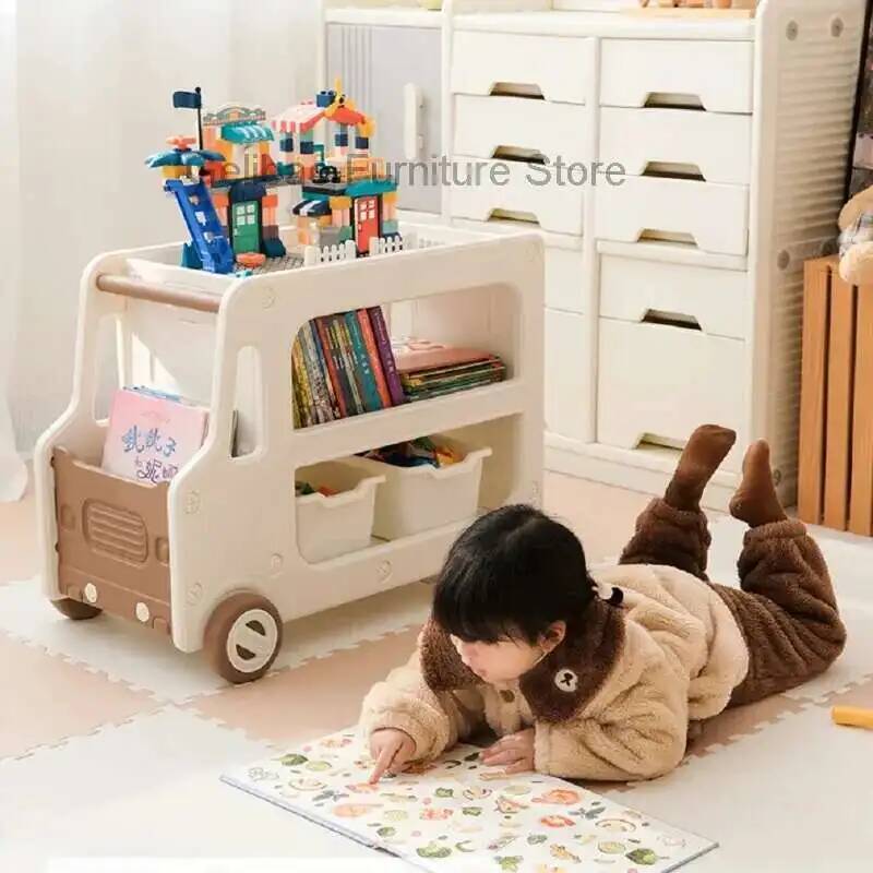 Книжный шкаф Монтессори, книжн – обзор и цена Bookcase Wood Shelf